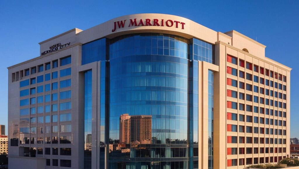 Fachada del JW Marriott Hotel Mexico City Polanco