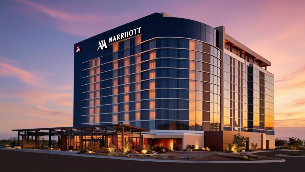 Fachada Hoteles Marriott